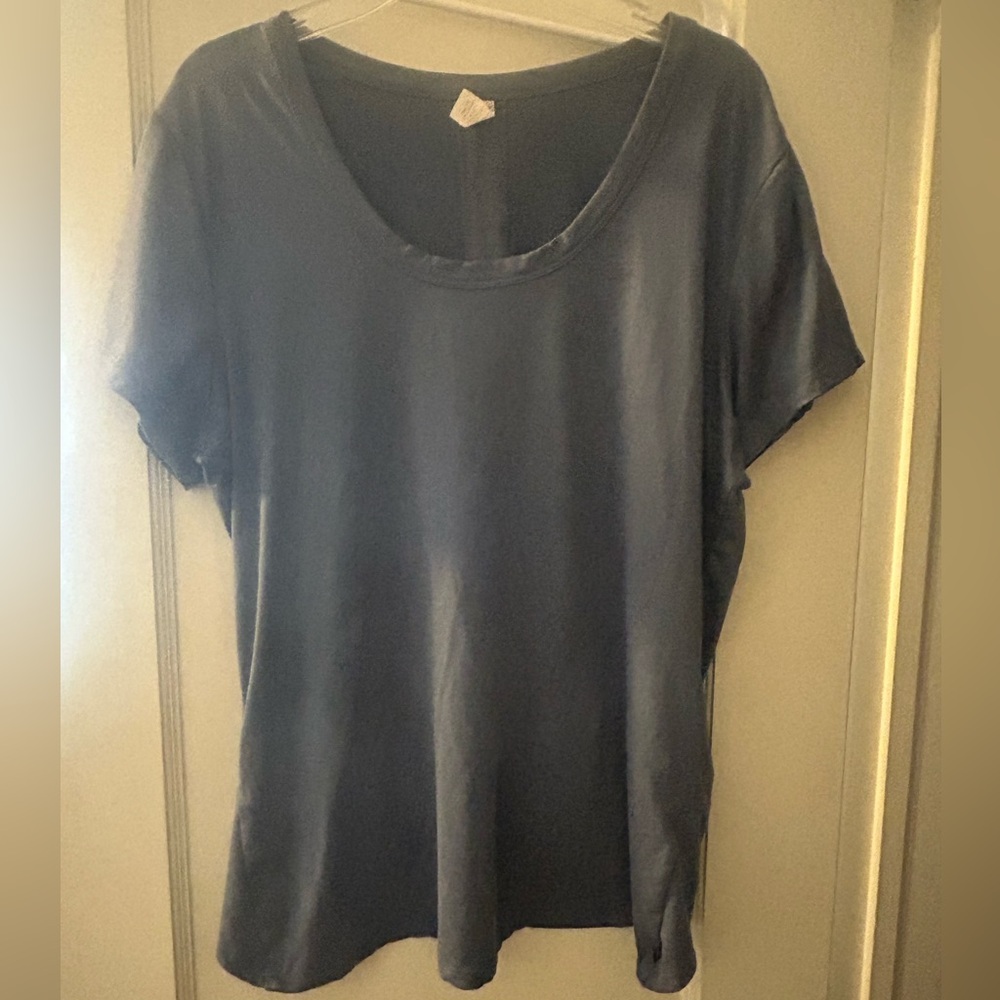 Women's Blue Marika Top - Picture 2 of 6
